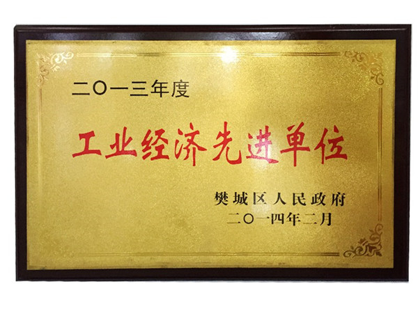 2013年度工業(yè)經(jīng)濟(jì)先進(jìn)單位